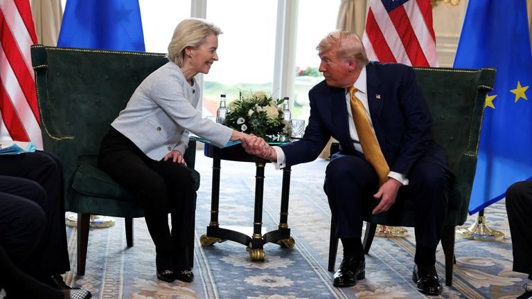 Trump’s EU Trade Win Overshadowed by Epstein Controversy